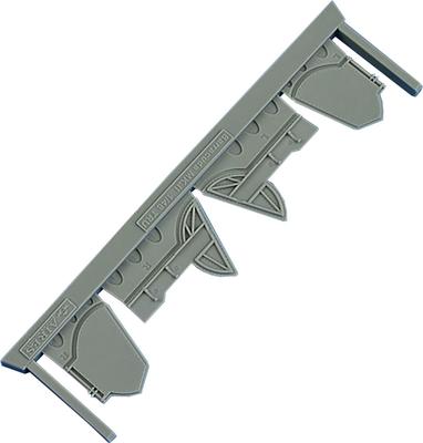 Quickboost Fairey Barracuda Landing Gear Cover Plastic Model Parts QIC49198 1/48 Mk.II (for Trumpeter) (Aircraft)