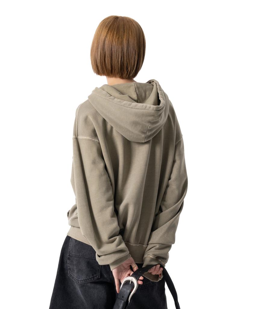 PIGMENT Dyed Hoodie (Khaki)