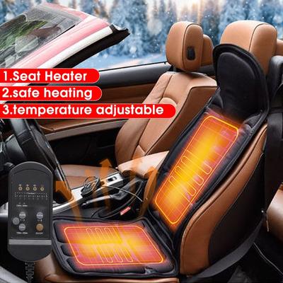Electric Massage Back Heated Car Seat Massage Office Cushion Car Seat Chair Massager Lumbar Body Back Neck Relaxation