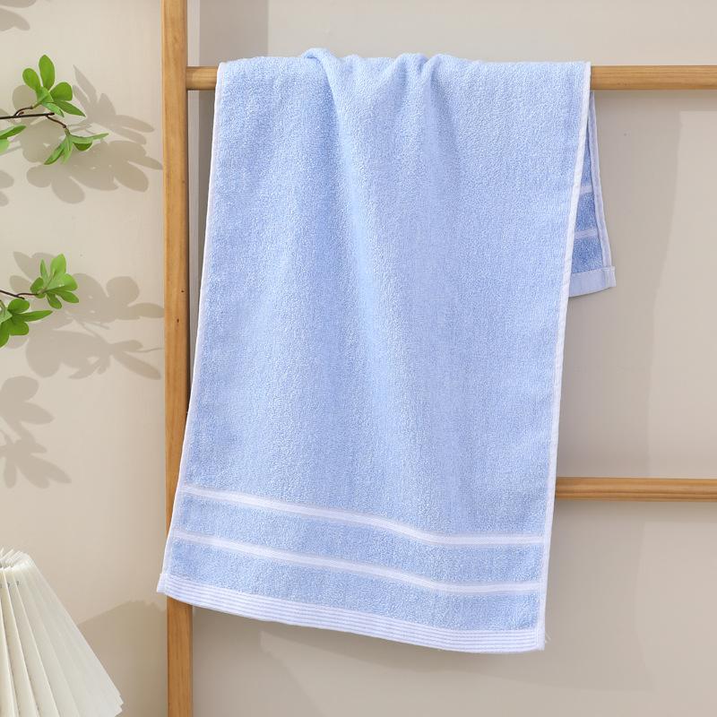 Pure Cotton Towel Household Plain Color Hand Towel Absorbent Adult Face Towel