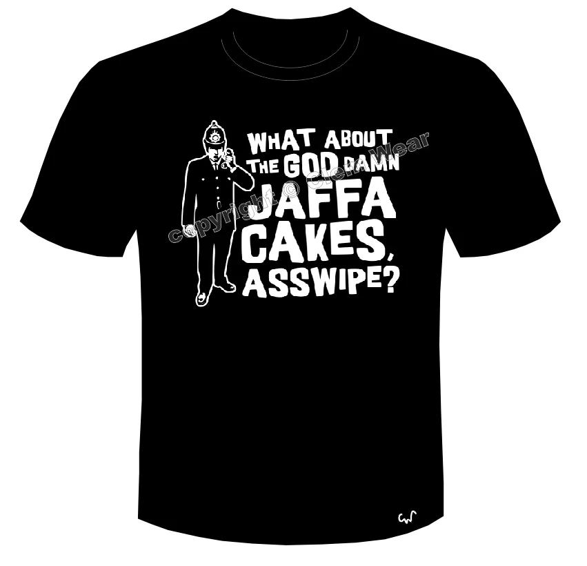 Rik Mayall JAFFA CAKES Bottom tee t shirt t-shirt comedy mayal carbon neutral 3XL