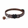 Reflective Cat Collar with Cartoon Cat Head & Colorful Bell