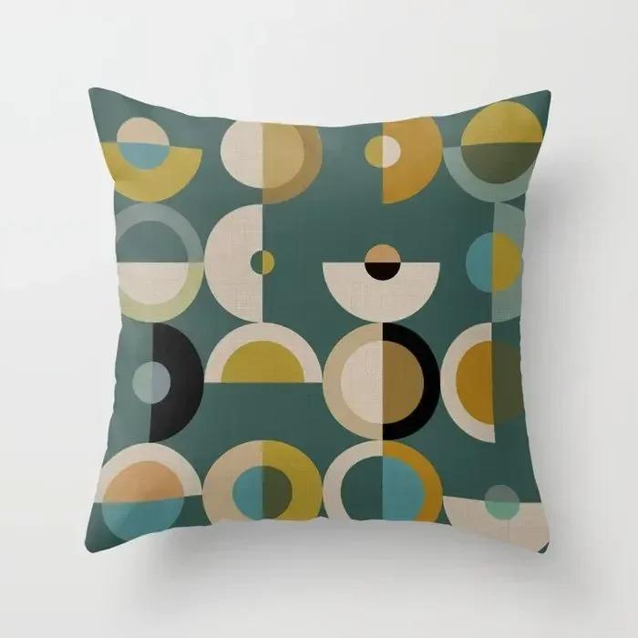 Home Nordic Living Room Decoration Abstract Morandi Sofa Cushion Cover