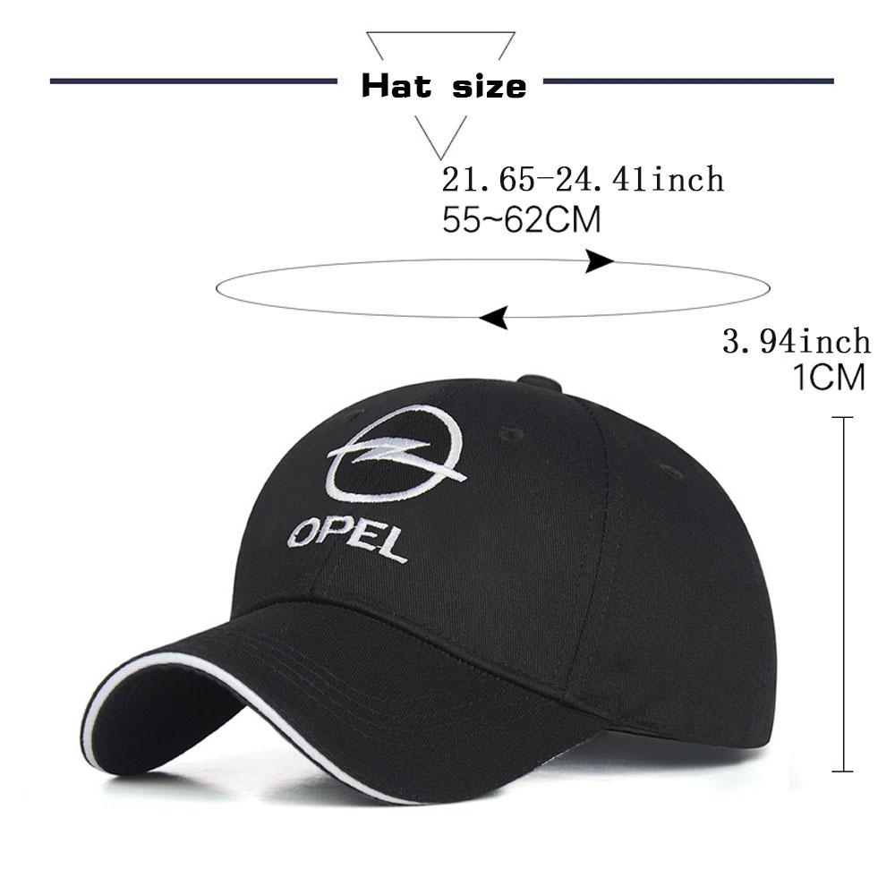 Add Cotton Car Embroidered Baseball Cap Vintage Sun Protection Face Smaller Peaked Hat Sun Hat For Opel Astra G H J Insignia