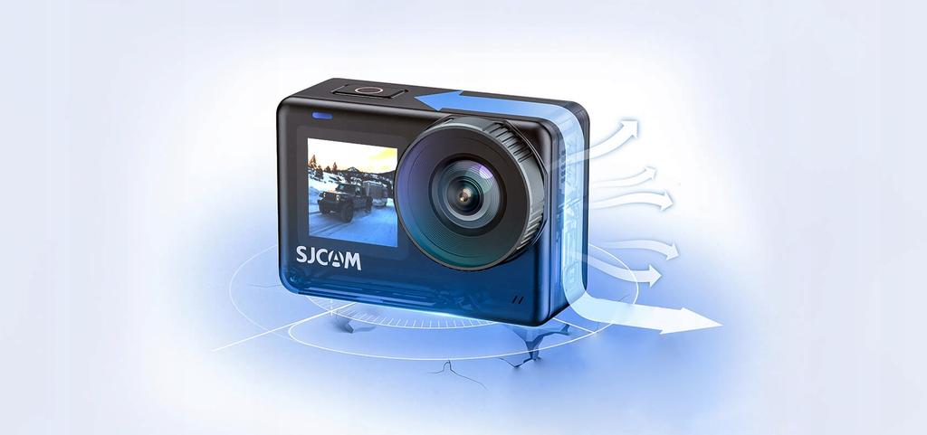 Sjcam Sj10 Pro Doppia Schermata 4K 60 Fps Action Cam Sportiva