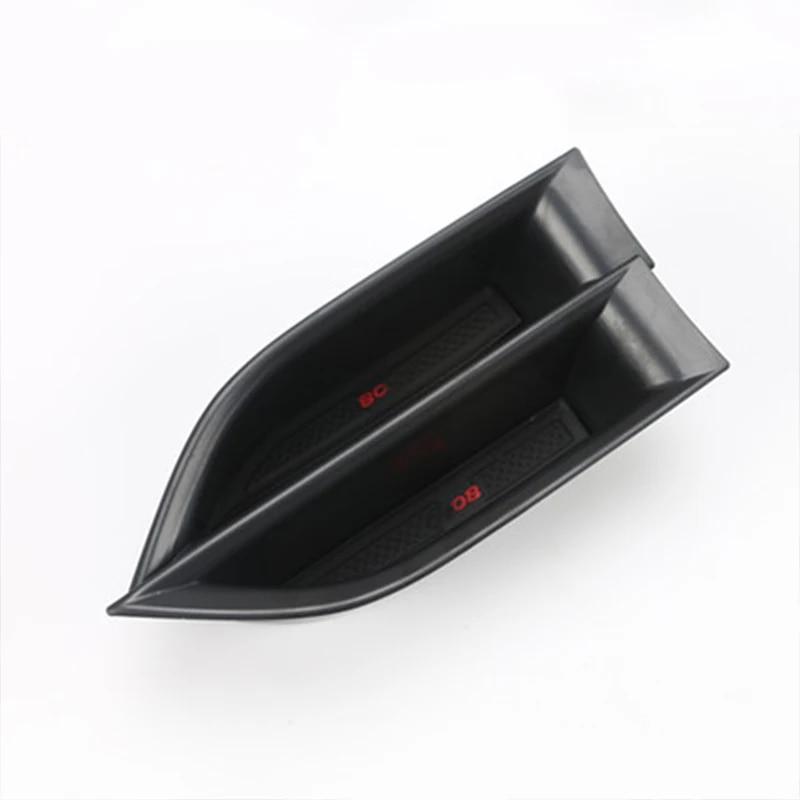 My Good Car  2pcs Plastic Car Interior Front Side Door Storage Box Case For Peugeot 5008 4008 Car accessories