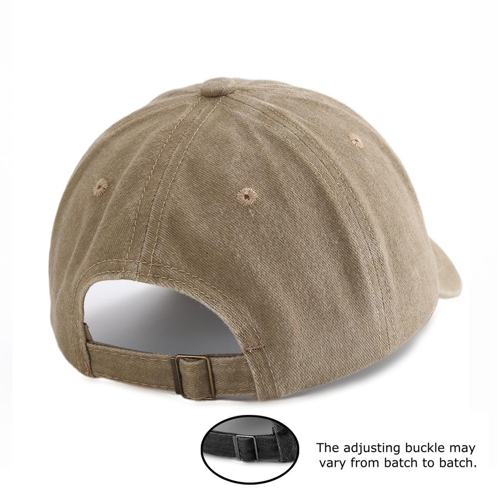 1 Stück Schwarzer Katze Aufdruck Gewaschene Baseballkappe für Erwachsene Minimalistischer Retro-Stil Lässig Weich Verstellbar Papa Hut Perfekt Als Geschenk