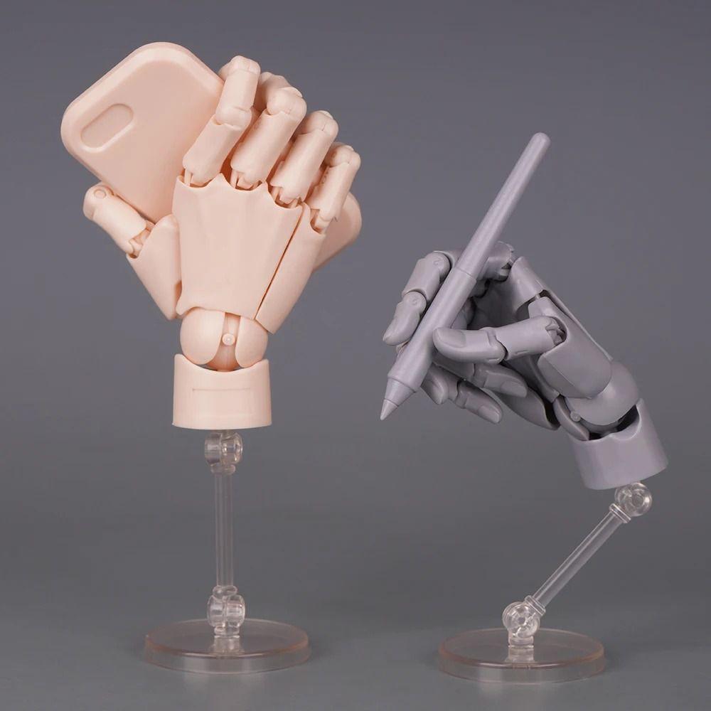 Biomimetic Hand Joint Movable Model Right Hand Anime Hand Model  For Displaying