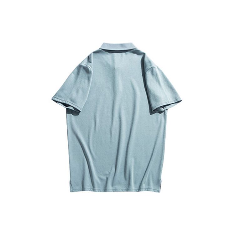 Anta Comprehensive Training Series Fitness Leisure Sports Short Sleeve Polo Shirt Couple Style Wall Gray Men Polo Shirts 95027162-2