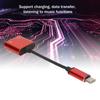 2 in 1 Headphone Adapter Type C to 3.5mm Port Charging Port   Portable Earphone Converter