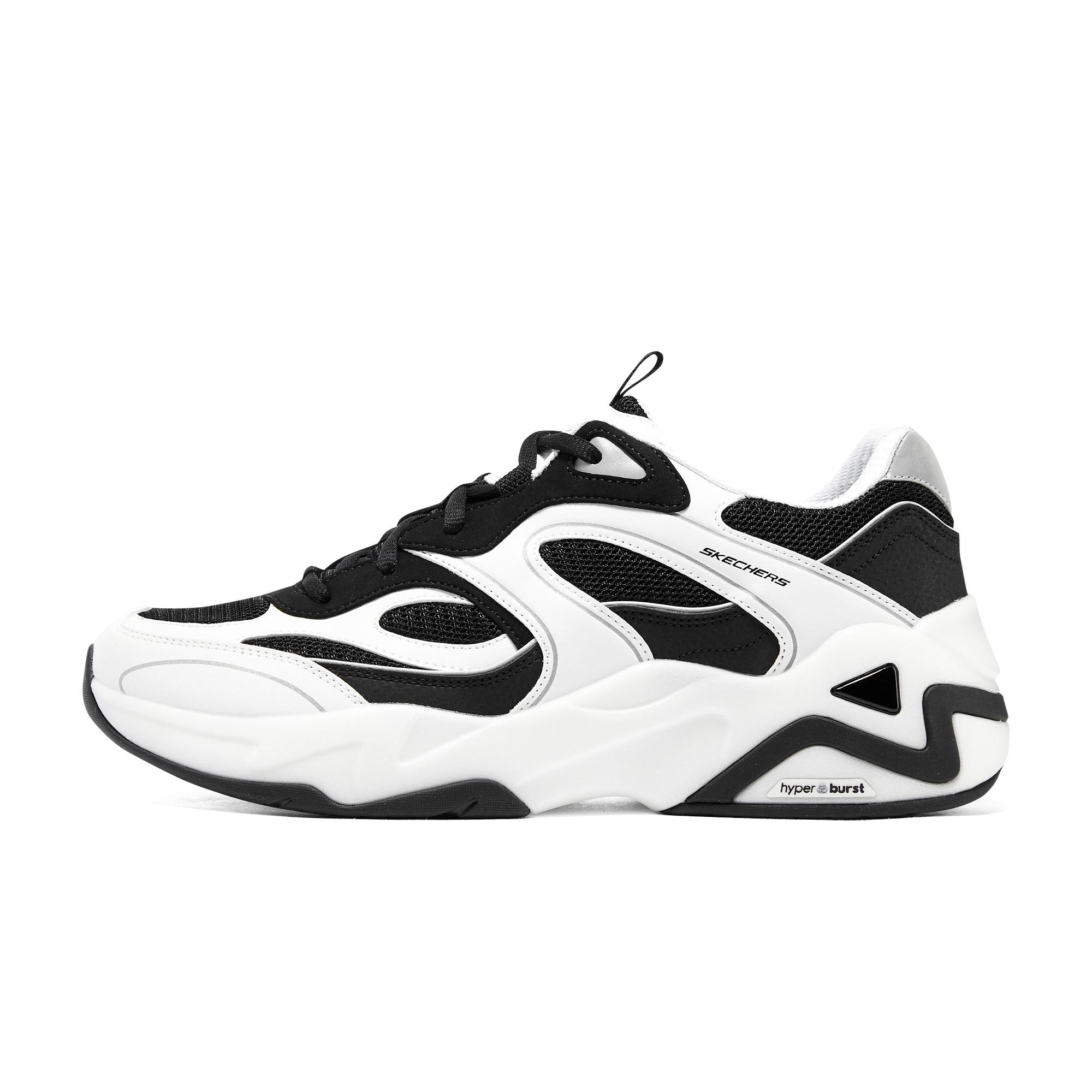 Skechers D LITES Hyper Burst White Black Men s 232425-WBK EU 39.5