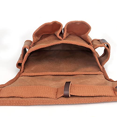 TOURBON Tool Pouch for Electricians, Tool Holder, Work Tool Bag, Holder for Drill, Hammer, Screwdriver, Pliers