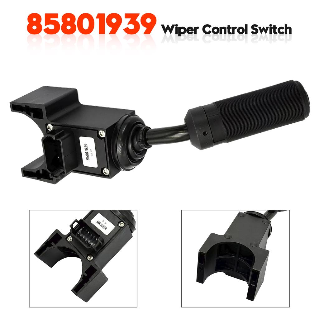 Wiper Control Switch 85801939 for Holland 555E 575E 655E 675E LB75 Engine