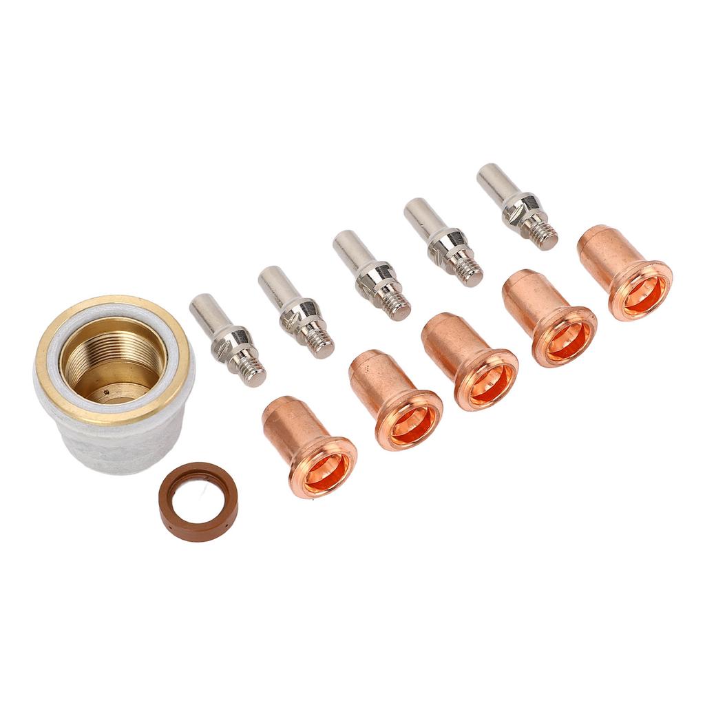 12-teiliges Set 52582 Elektrode 51313 P1.0 Düse 60432 Schutzkappe 60028 Wirbelring für PT 60 IPT 60 IPT