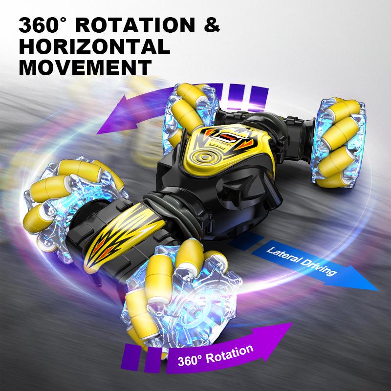 Large Gesture-Control Remote Car, Rechargeable 4WD Off-Road Climbing Twist Vehicle