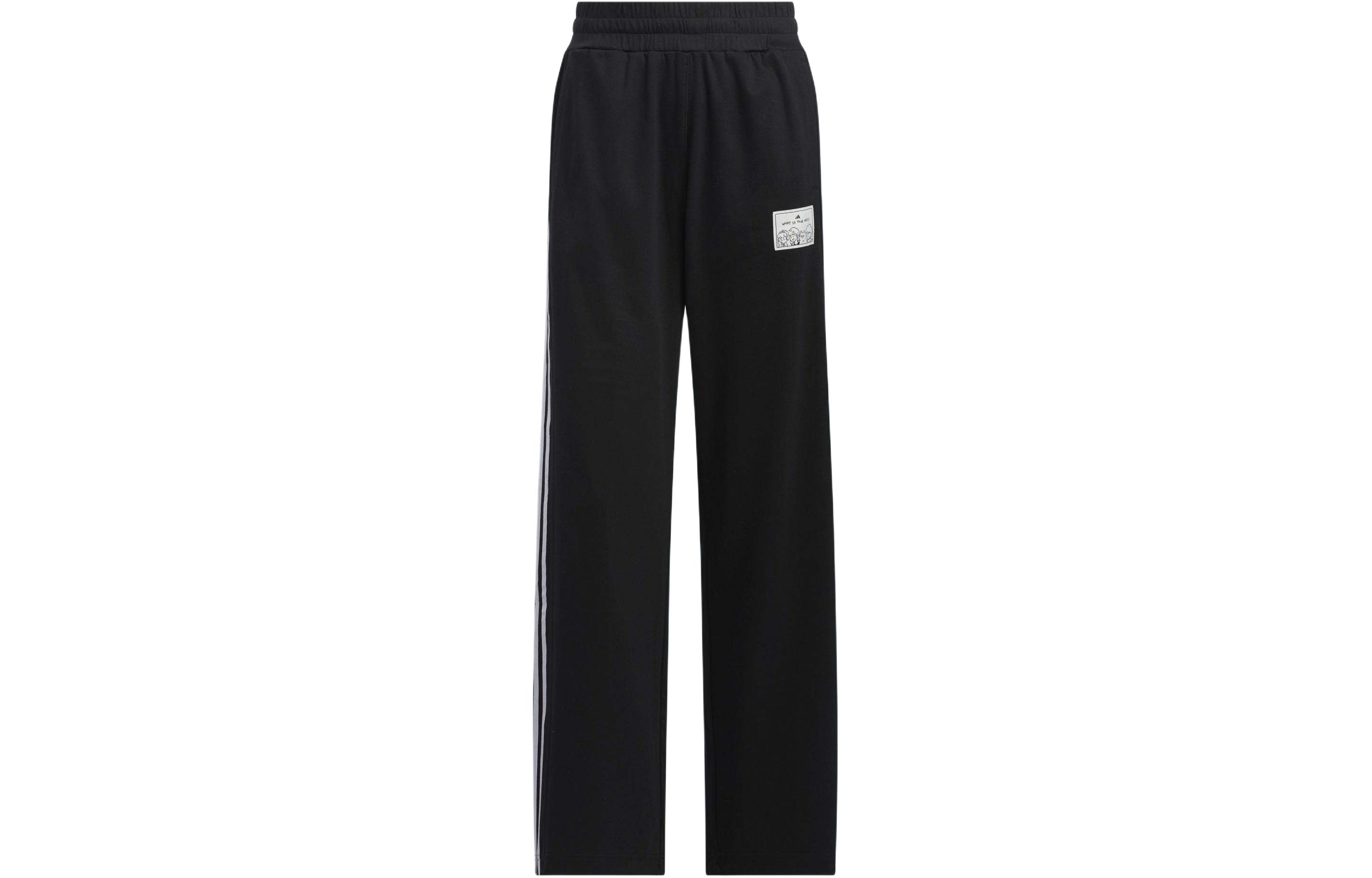 Adidas GRAPHIC KNIT JOGGERS Casual Pants Women s Black JN6658 S