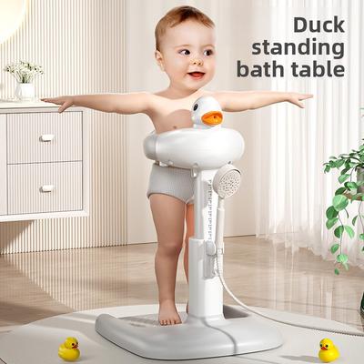 Baby Standing Bath Artifact Infant and Child Bath Bathtub Bath Table Newborn Butt Wash Artifact