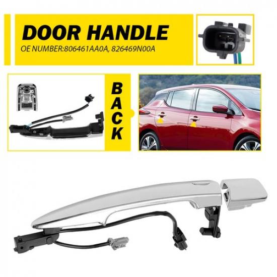 Right Passenger Side Door Handle For 2013 2014 2015 2016 - 2018 Nissan Sentra