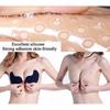 FINETOO Silikon-Nippelstifte, trägerlos, unsichtbar, zum Anheben, Push-Up-BH, atmungsaktiv, selbstklebend, wiederverwendbarer Brustpolster-BH