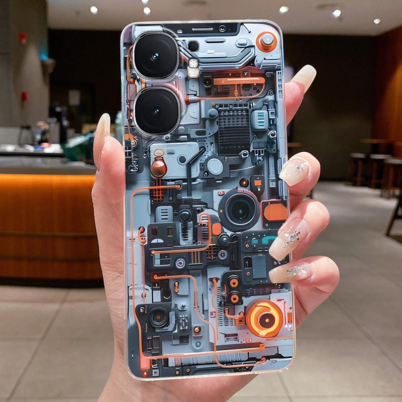 Casing For Vivo iQOO Neo9 Neo9s Pro+ Neo 9 9s Pro Plus 5G Luxury Dragon Cute Cool Boys Girls Transparent Phone Case Back Cover