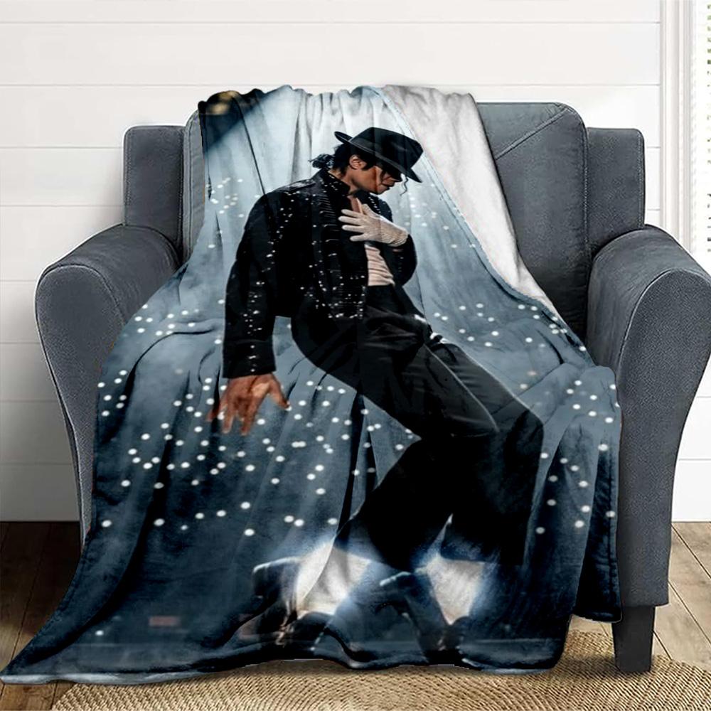 Moonwalk DanceSoft Throw Blanket Flannel Blanket Warm Sofa Bed Camping home Decor Unique Christmas Gift C3180