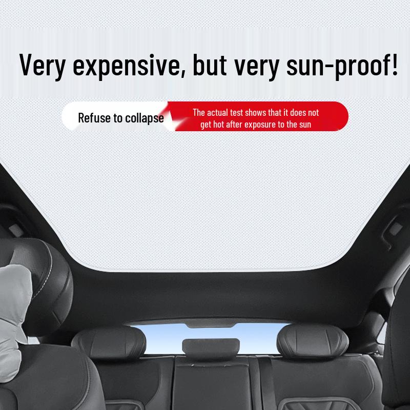 Electrostatic Sunshade Curtain for Changan Eado 2024: Heat Insulation, Sun Protection, Privacy, and Opacity.