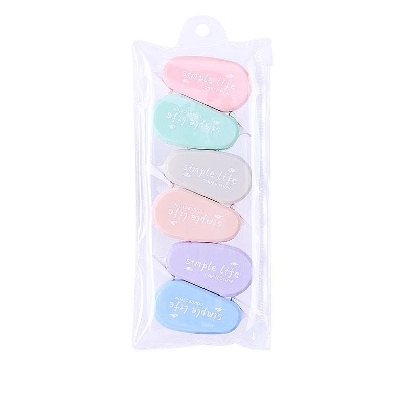 Morandi Color Correction Tape Set: Creative Mini Portable White-Out for Students