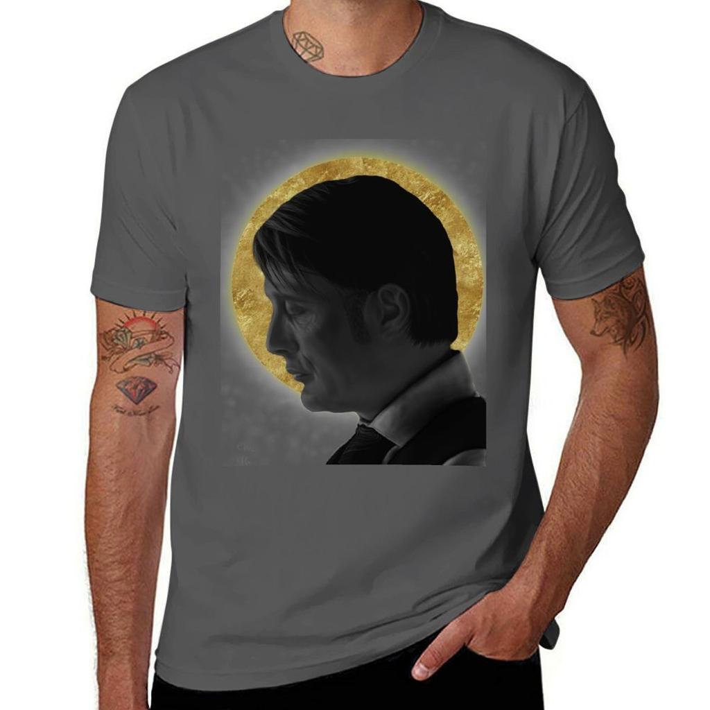 The Sun Hannibal Lecter Tshirt Sweat Resistant Workout Tee Shirt