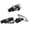 1x Black Sun Visor Glasses Sunglasses Card Ticket Holder Hook Car Accessories