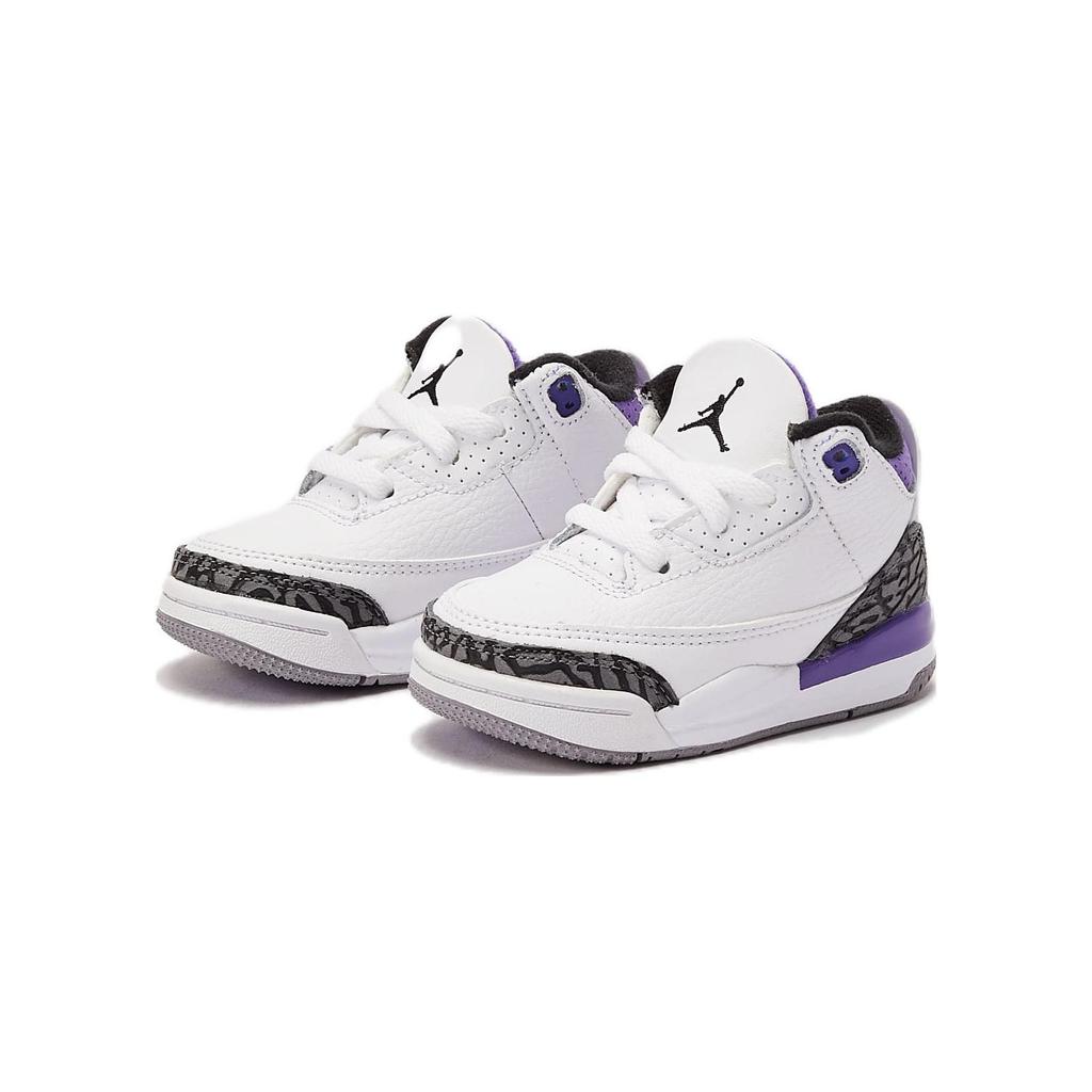 New Jordan 3 Retro Dark Iris TD DM0968-105