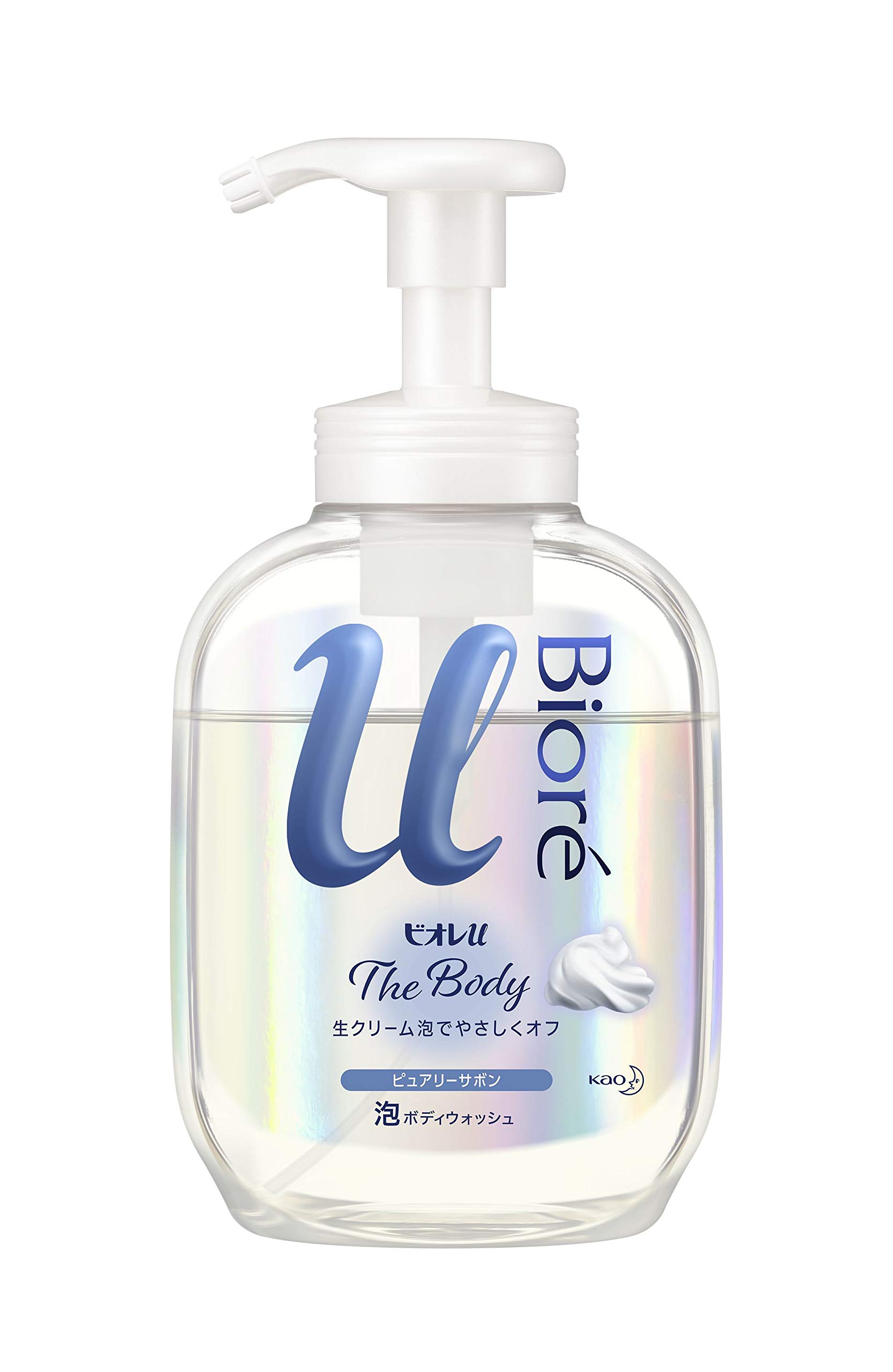 

Biore U Пена для тела Purely Soap Смазывающая Свежий крем Тип, Аромат, Дозатор, 540 мл, «Очень пенная»