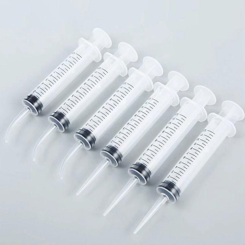3/6Pcs No Needle 12 Ml Syringes For Liquid Multi Transparent Plastic Liquid Dispensing Plastic Syringe Oil Or Glue Applicator