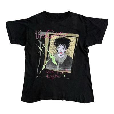 The Cure 1987 87 80s Vintage Kiss Me Robert Smith Brockum Album Rare Unisex T-Shirt