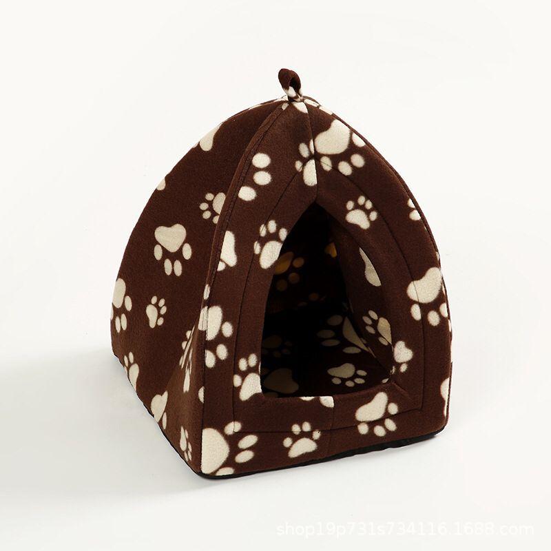 1pc Animal Theme Cat Bed Tent Soft Cat Nest, Suitable for Indoor, Movable and Convenient Pet Nest