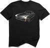 Retro European Classic Coupe Automotive Graphic T-Shirt