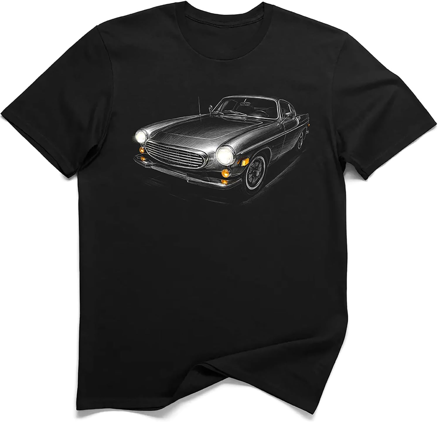 

Retro European Classic Coupe Automotive Graphic T-Shirt 5XL різнокольоровий