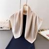 New 65*65cm Head Scarf Polka Dot Cotton Feel Foulard Bandana Women Hijab Square Neckerchief Headscarf Spring Autumn Wraps