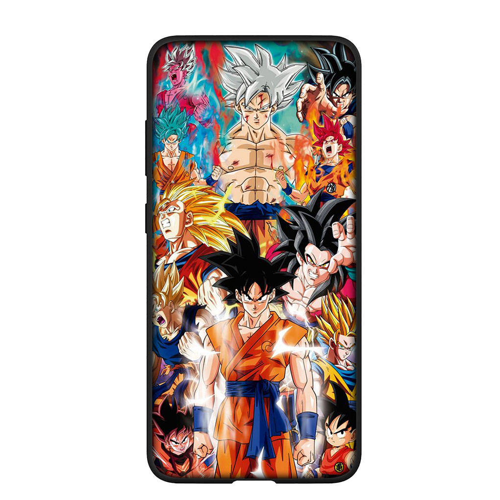Case for Samsung Galaxy S25 S24 S23 iPhone 16 15 Xiaomi Redmi Note 14 13 12 16E 8 X 11 Pro Max XR OPPO Moto Huawei Cartoon Dragon Ball Goku DragonBall