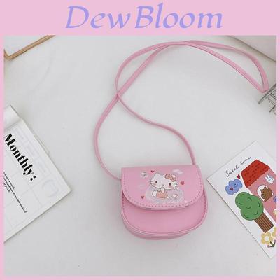 Sanrio Hello Kitty Cartoon Kids Crossbody Bag With Breathable Pu For Daily Use