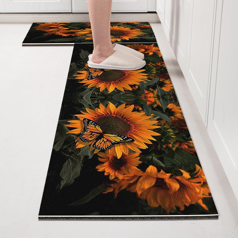 Kitchen Floor Mat Long Strip Floor Mat Carpet Bedside Carpet Bathroom Door Mat Floor Mat