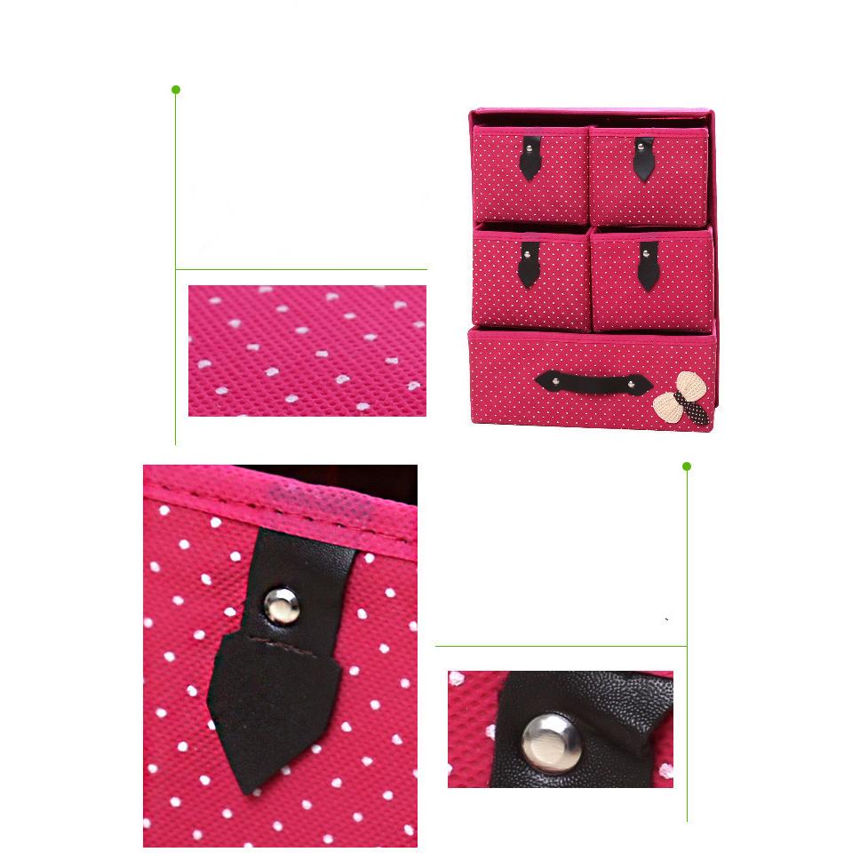 Thickened Non-woven Storage Box Folding Storage Box Drawer Folding Storage Drawer