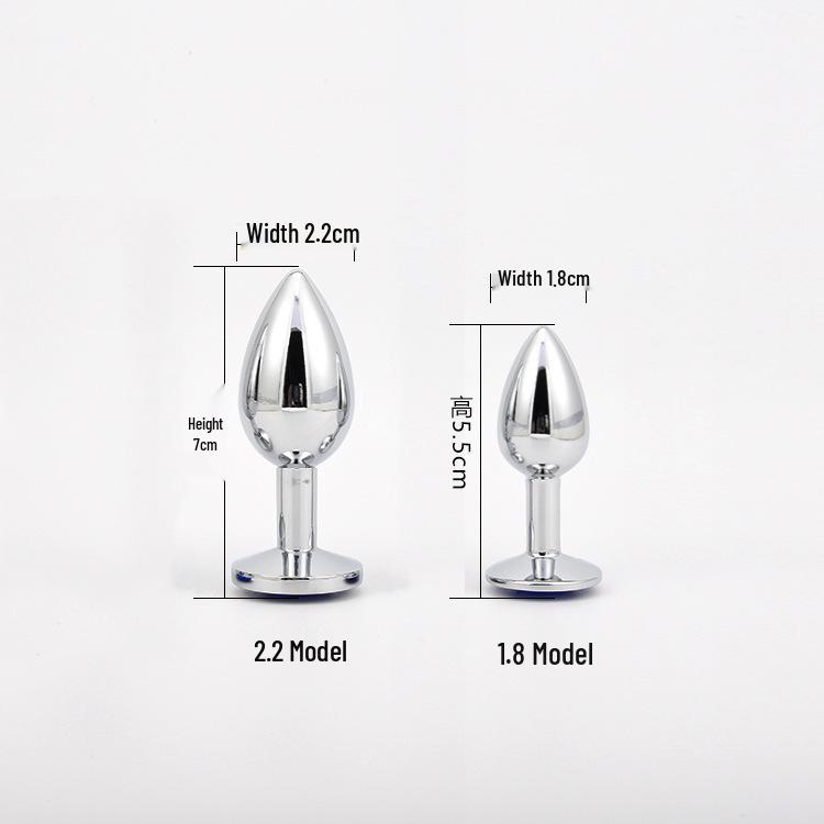 Chrysanthemum Metal Anal Plug – Unisex Erotic Flirting Toy for Outing Wear