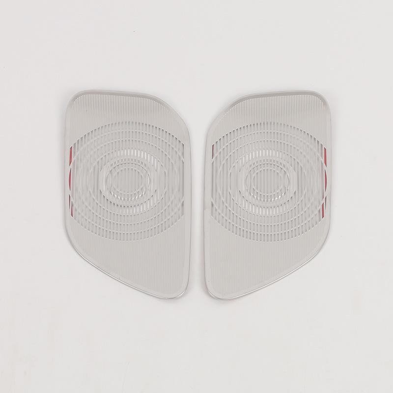 

Suitable for Denza 22 D9: Three-Row Car Door Speaker Cover - Stainless Steel Ring Frame Patch Accessory