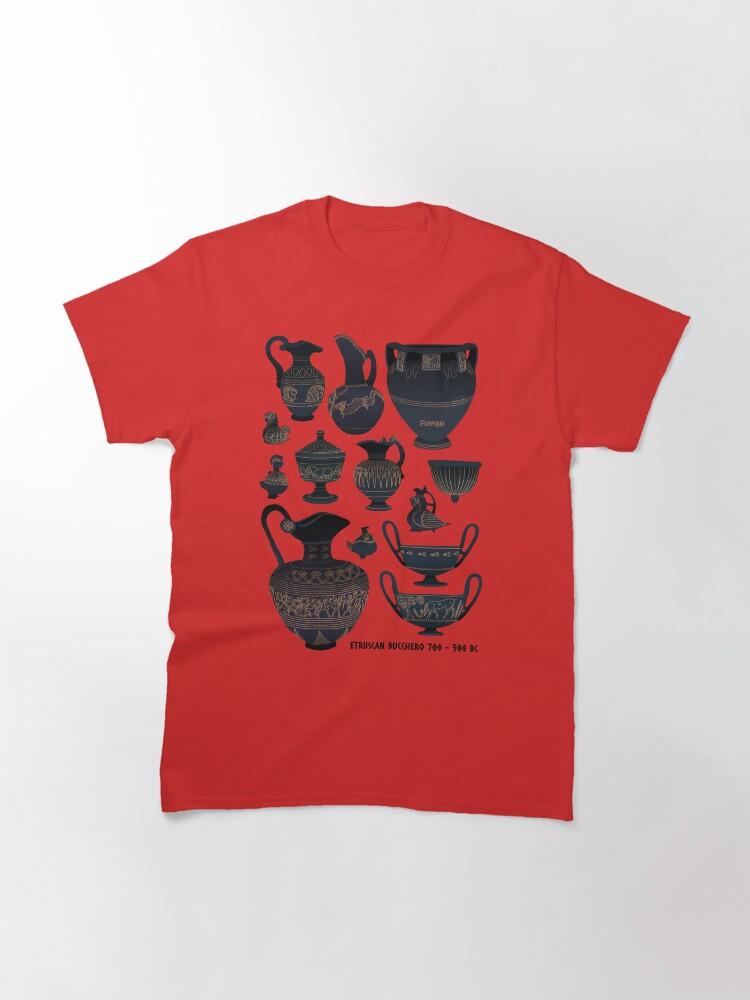 Europe Etruscan Bucchero Pottery Classic T-Shirt