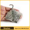 Manta Ray Skates Figurine - Realistic Sea Creature Figure - Instructive Toy Designed for Boys Girls Plus Children Ages 3