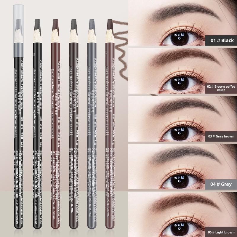 Hard Core Wild Eyebrow Pencil Waterproof and Sweat Resistant Root Clear Machete Makeup Artist Eyebrow Pencil
