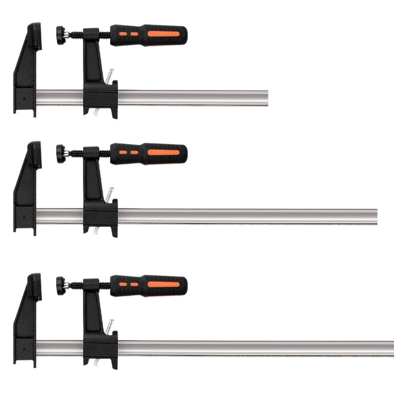 Morsetto a Rilascio Rapido per Legno Utensile Manuale per Falegnameria Morsetto Regolabile per Lavorazione del Legno Tipo F Clip di Fissaggio Facile da Installare