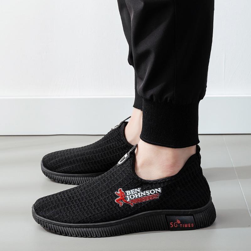 

Тканевые туфли, Мужские туфли, Повседневная обувь, Кроссовки, Одиночные туфли 44 чёрный