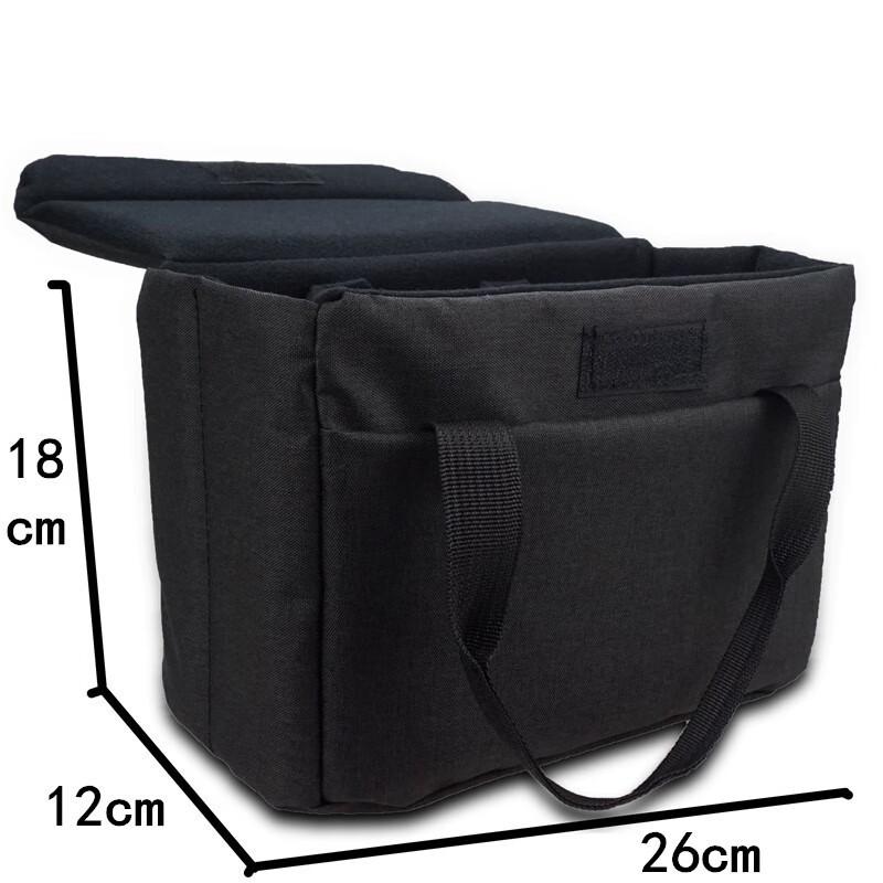 Faltbare gepolsterte DSLR-Kamera-Einsatztasche
