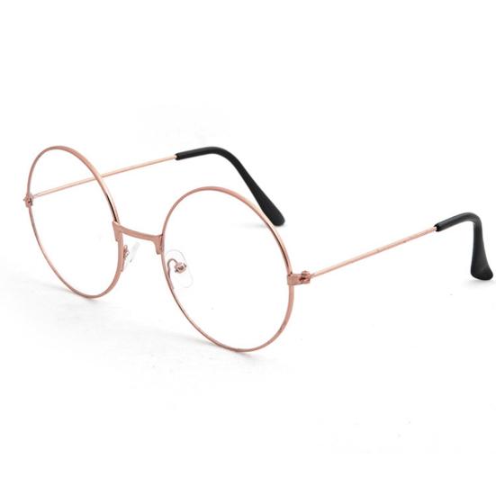 Vintage Women Men Round Circle Metal Spectacles Optical Glasses Eyeglasses Frame